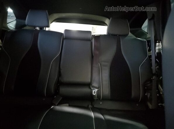 5J8TC2H60LL022903 2020 ACURA RDX Black Հետևի նստատեղերի տեսք