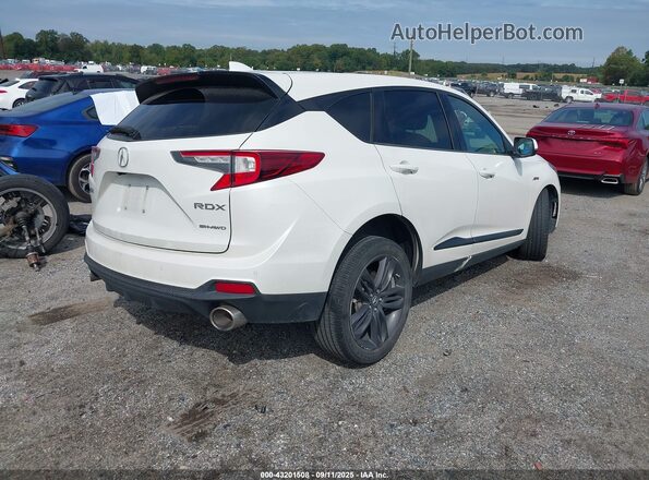 5J8TC2H64LL026260 2020 ACURA RDX White Trasero derecho