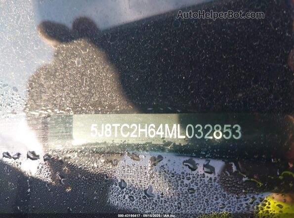 5J8TC2H64ML032853 2021 ACURA RDX Black 