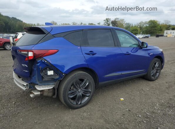 5J8TC2H6XML015300 2021 ACURA RDX Blue უკანა მარჯვენა