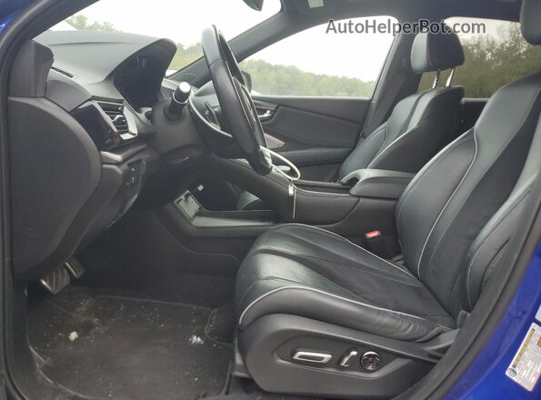 5J8TC2H6XML015300 2021 ACURA RDX Blue წინა სალონის ხედი