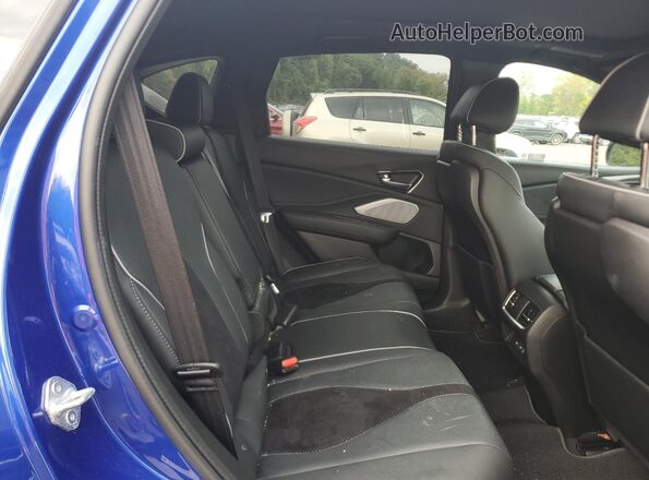 5J8TC2H6XML015300 2021 ACURA RDX Blue უკანა სალონის ხედი