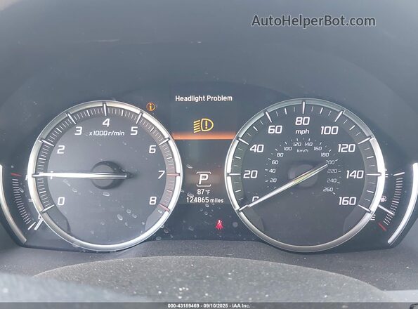 5J8YD3H39LL002793 2020 ACURA MDX Silver Widok tylnych siedzeń