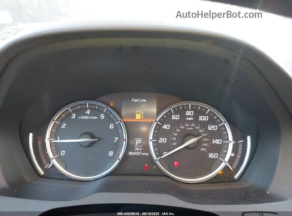 5J8YD3H53LL008414 2020 ACURA MDX Gray Widok tylnych siedzeń