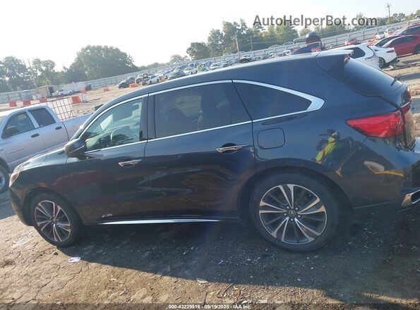 5J8YD3H53LL008414 2020 ACURA MDX Gray Widok wnętrza 360 stopni