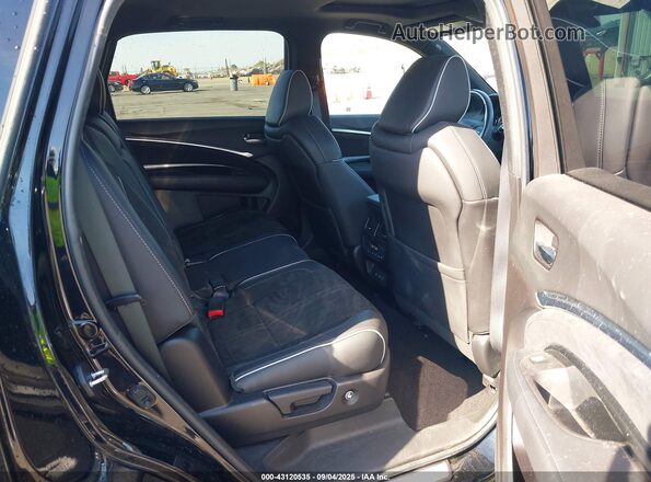 5J8YD4H09LL023364 2020 ACURA MDX Black VIN sticker view