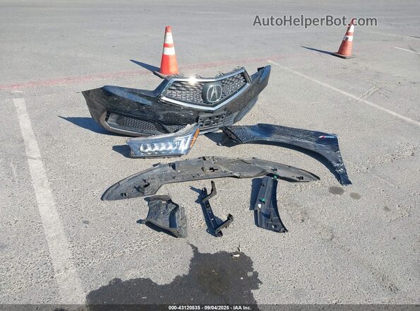 5J8YD4H09LL023364 2020 ACURA MDX Black Instrument cluster view