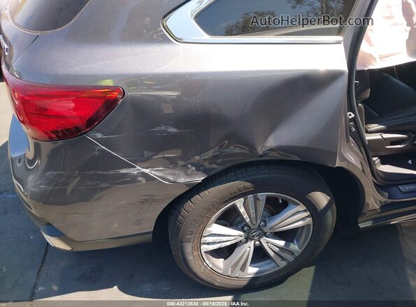 5J8YD4H34LL047551 2020 ACURA MDX Gray Front view