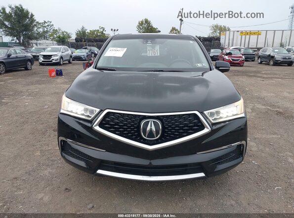 5J8YD4H52LL000293 2020 ACURA MDX Black Вид щитка приладів
