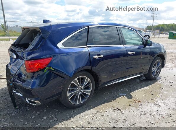 5J8YD4H58LL010925 2020 ACURA MDX Blue Rear right