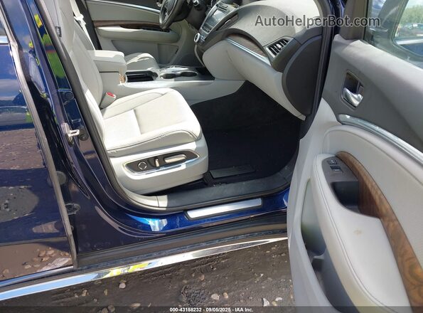 5J8YD4H58LL010925 2020 ACURA MDX Blue Front interior view