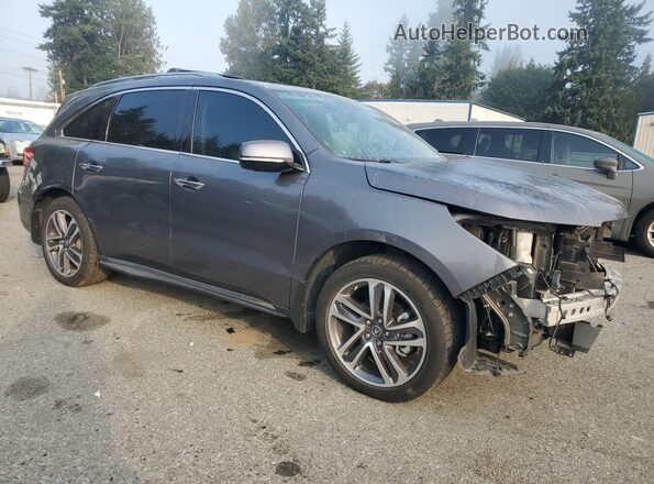 5J8YD4H82JL024567 2018 ACURA MDX Gray 