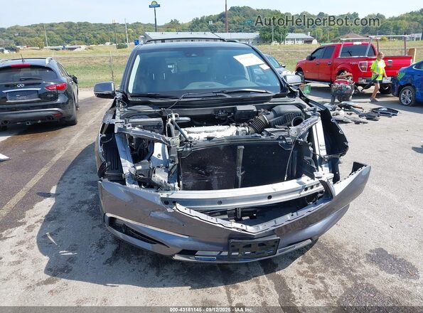 5J8YD4H86LL035560 2020 ACURA MDX Gray Вид задньої частини салону