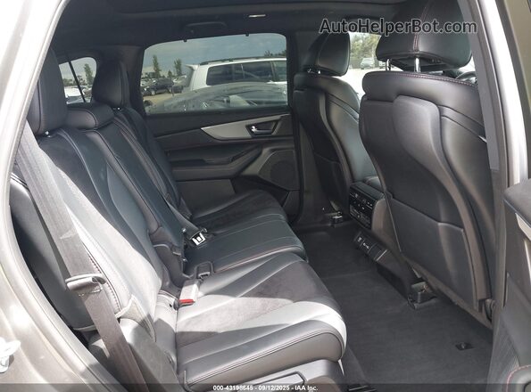5J8YE1H05PL003565 2023 ACURA MDX Gray Vista de la etiqueta del VIN