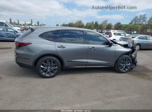 5J8YE1H05PL003565 2023 ACURA MDX Gray Vista interior de 360 grados