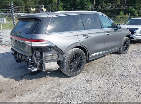 5LM5J7WC3MGL05611 2021 LINCOLN AVIATOR Gray Задня права чверть