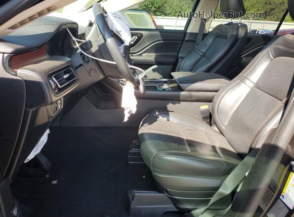 5LM5J7XC0NGL02679 2022 LINCOLN AVIATOR Black Front interior view