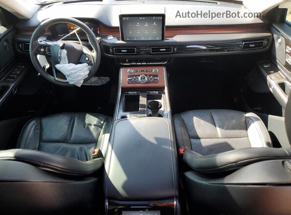 5LM5J7XC0NGL02679 2022 LINCOLN AVIATOR Black Dashboard view