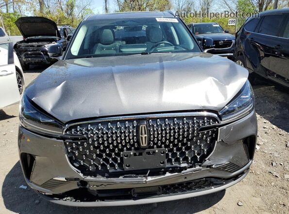 5LM5J7XC4SGL11395 2025 LINCOLN AVIATOR Charcoal Դիմացի տեսք