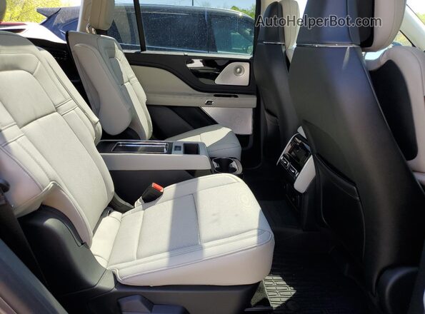 5LM5J7XC4SGL11395 2025 LINCOLN AVIATOR Charcoal Սալոնի հետևի տեսք