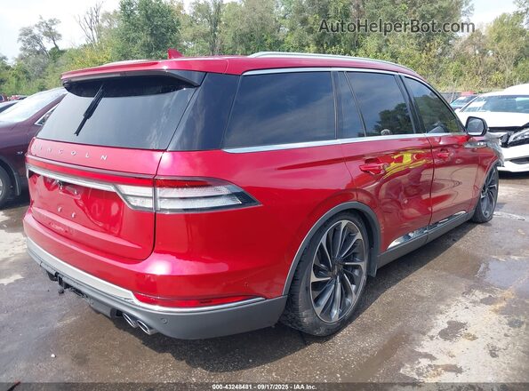 5LM5J7XC7LGL09612 2020 LINCOLN AVIATOR Red 