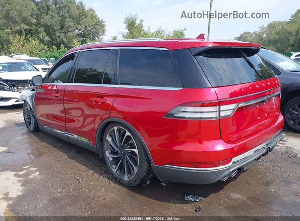 5LM5J7XC7LGL09612 2020 LINCOLN AVIATOR Red 