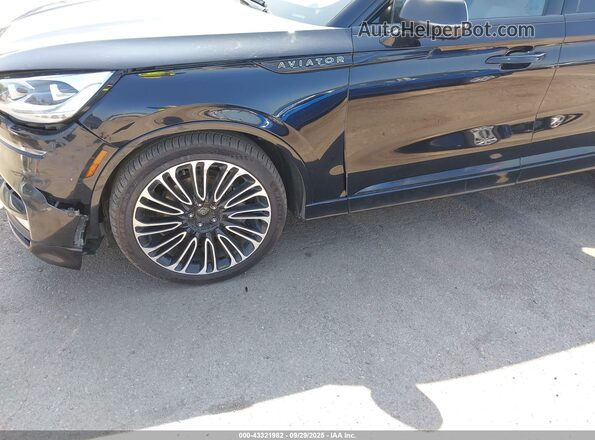5LM5J9XC9LGL00986 2020 LINCOLN AVIATOR Black 