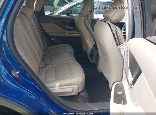 5LMCJ1C99LUL29957 2020 LINCOLN CORSAIR Blue Widok naklejki z numerem VIN