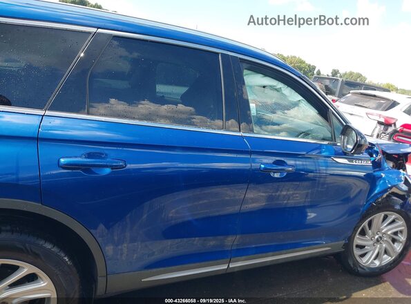 5LMCJ1C99LUL29957 2020 LINCOLN CORSAIR Blue Widok wnętrza z tyłu