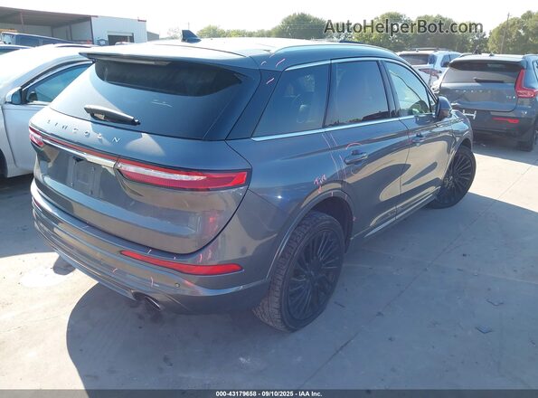5LMCJ2C96MUL15926 2021 LINCOLN CORSAIR Gray Задня права чверть