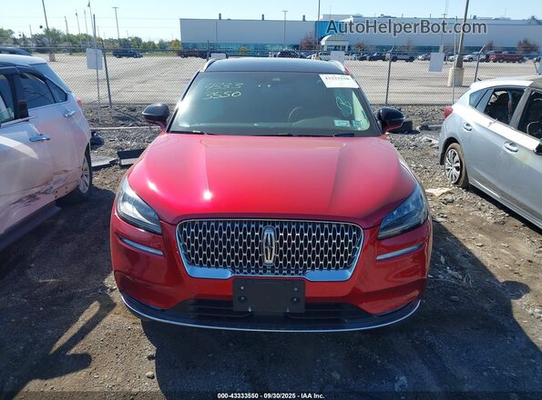 5LMCJ2D94LUL19843 2020 LINCOLN CORSAIR Красный Вид щитка приборов
