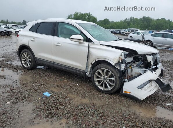 5LMCJ2D96KUL49506 2019 LINCOLN MKC White Delantero derecho