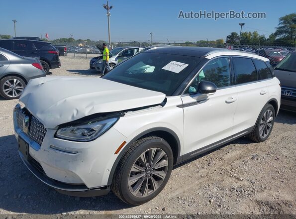 5LMCJ2DHXLUL22334 2020 LINCOLN CORSAIR White Передня ліва чверть