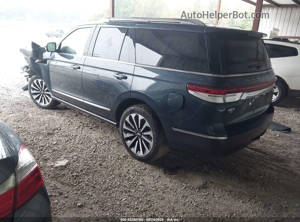 5LMJJ2KT3NEL02017 2022 LINCOLN NAVIGATOR Синий Задняя левая четверть