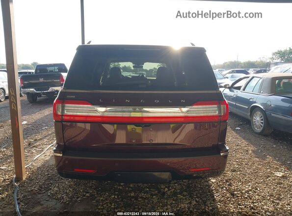 5LMJJ2LT1JEL01716 2018 LINCOLN NAVIGATOR Burgundy 
