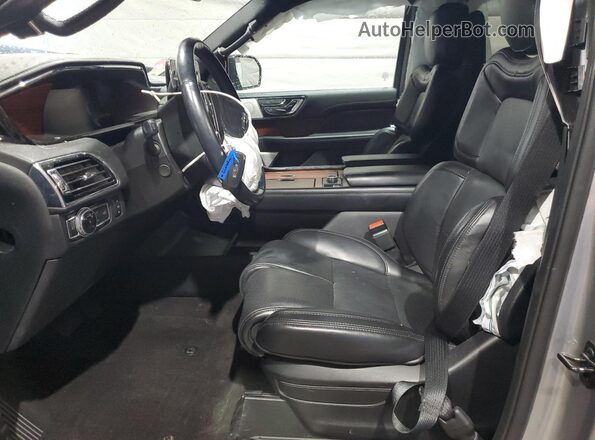 5LMJJ2LT1MEL01414 2021 LINCOLN NAVIGATOR Серебряный Вид салона спереди