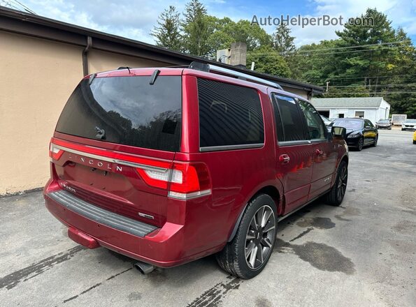 5LMJJ2LT2GEL00065 2016 LINCOLN NAVIGATOR Red Передня права чверть