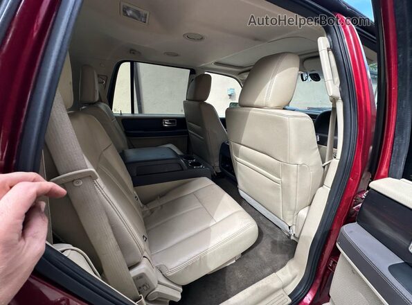 5LMJJ2LT2GEL00065 2016 LINCOLN NAVIGATOR Red Вид ззаду