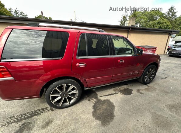 5LMJJ2LT2GEL00065 2016 LINCOLN NAVIGATOR Red Вид підкапотного простору