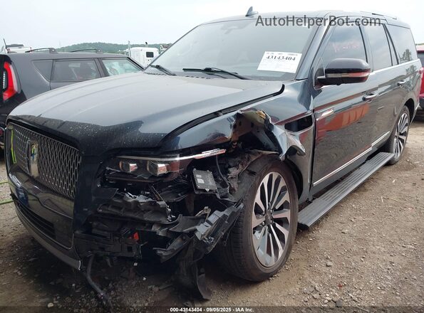 5LMJJ2LT6NEL04908 2022 LINCOLN NAVIGATOR Черный Вид спереди