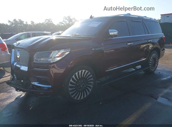 5LMJJ2TTXJEL03433 2018 LINCOLN NAVIGATOR Maroon Front left