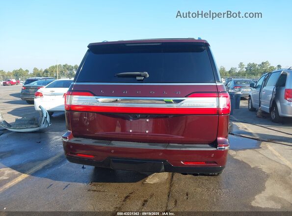 5LMJJ2TTXJEL03433 2018 LINCOLN NAVIGATOR Maroon 