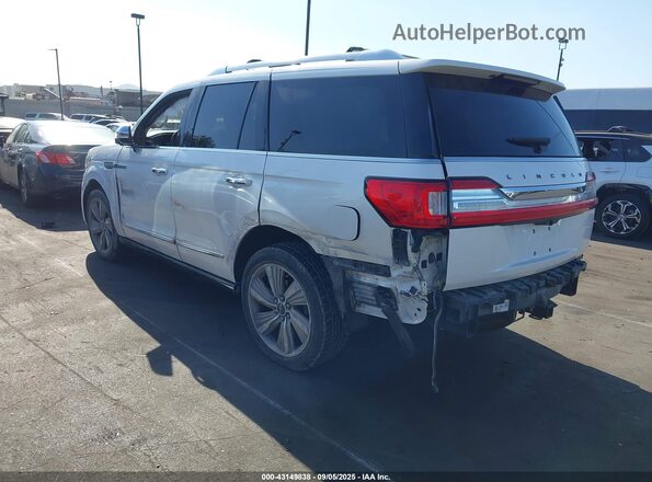 5LMJJ2TTXJEL06641 2018 LINCOLN NAVIGATOR Белый Задняя левая четверть