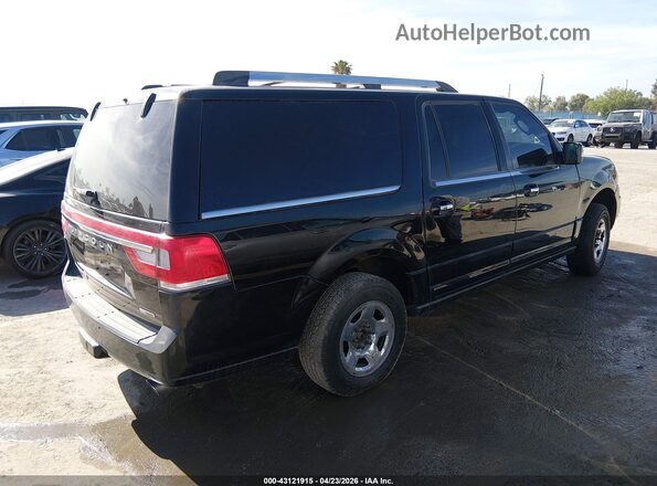 5LMJJ3HT2GEL11369 2016 LINCOLN NAVIGATOR L Black Задня права чверть