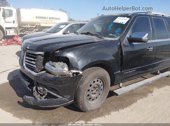 5LMJJ3HT2GEL11369 2016 LINCOLN NAVIGATOR L Black Вид спереду