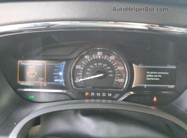5LMJJ3HT2HEL03497 2017 LINCOLN NAVIGATOR Черный Вид щитка приборов