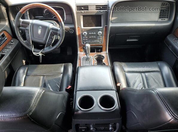 5LMJJ3HT2HEL03497 2017 LINCOLN NAVIGATOR Черный Вид панели приборов