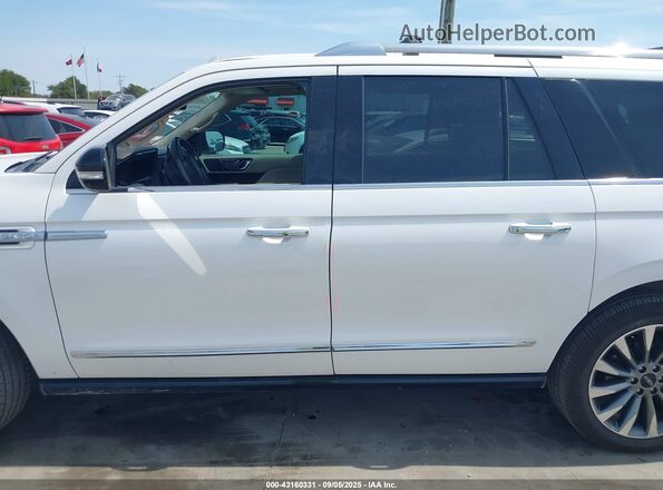 5LMJJ3HT4JEL15625 2018 LINCOLN NAVIGATOR L White Սալոնի 360 աստիճան տեսք