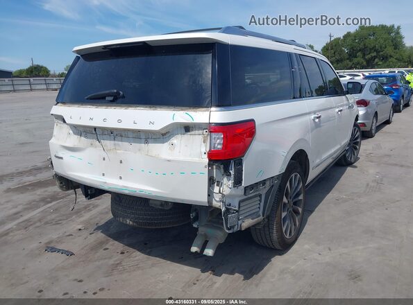 5LMJJ3HT4JEL15625 2018 LINCOLN NAVIGATOR L White Հետևի աջ