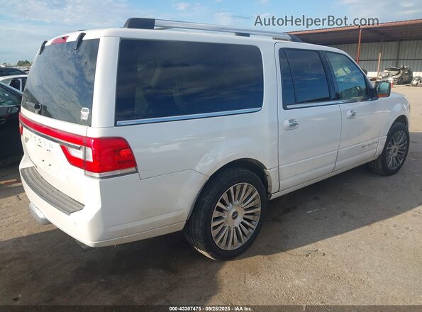 5LMJJ3HT6HEL04684 2017 LINCOLN NAVIGATOR White Rear right